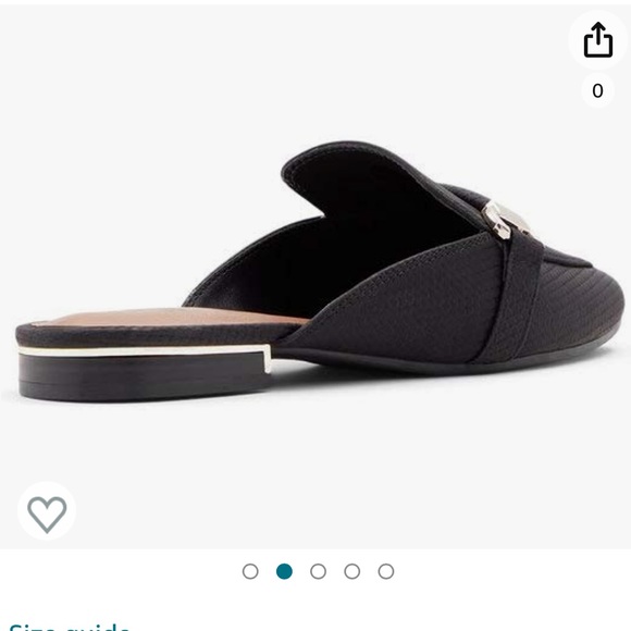 Call it Spring Black Vegan Mule 8 - Picture 3 of 9